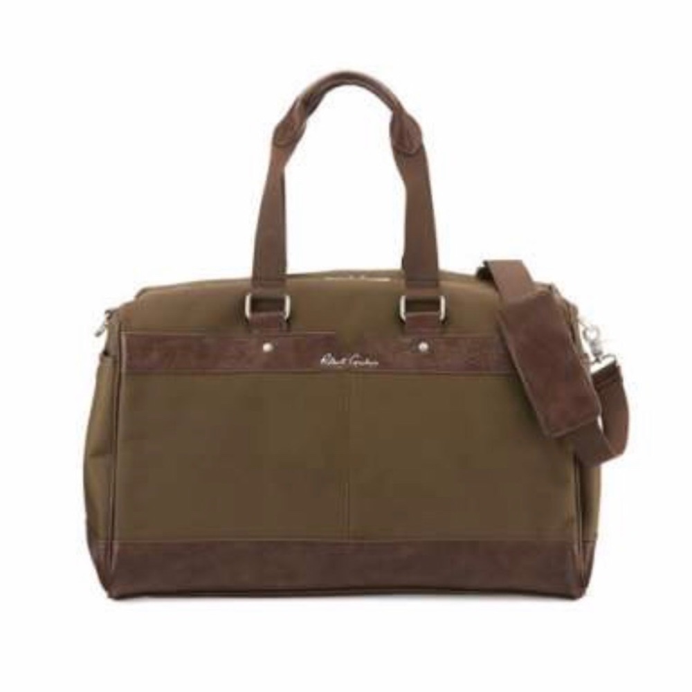 Robert Graham Olive Duffel / Weekender Bag (NWT)